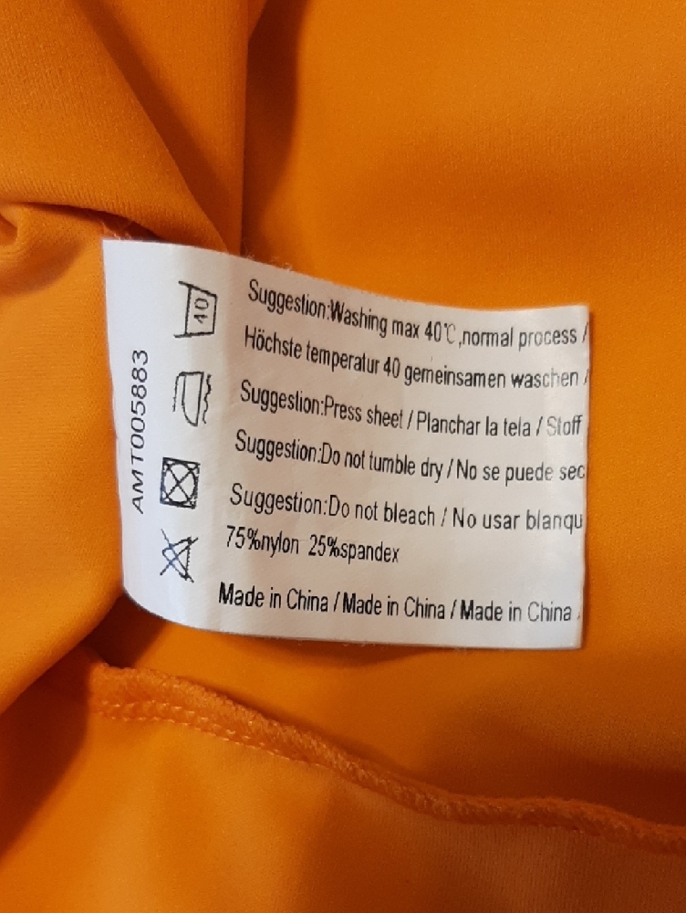 Pinspark Skort Women's M Orange Athletic Beach Tennis Golf Casual Wear - Picture 7 of 9